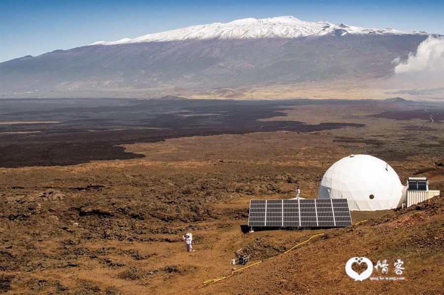 茂纳洛亚火山的火星基地丨NASA