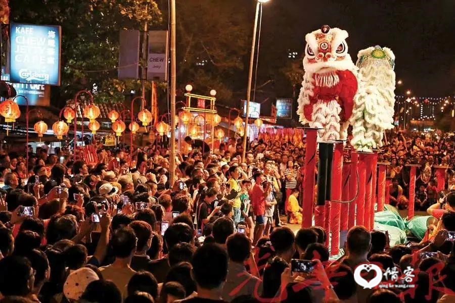 图 ｜ 2020年马来西亚举办春节庆祝活动 苏明德疫情前接待的最后一波中国游客也参与其中